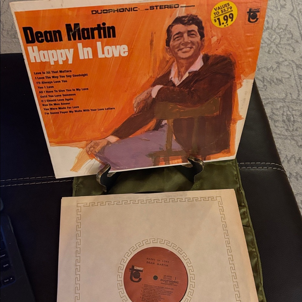 Dean Martin 'Happy In Love' Vinyl Record